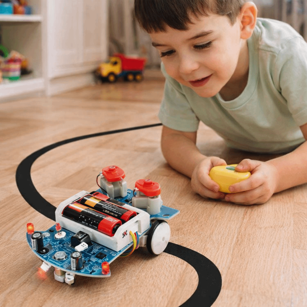 Line Follower Robot - Kit de montaje de robot inteligente