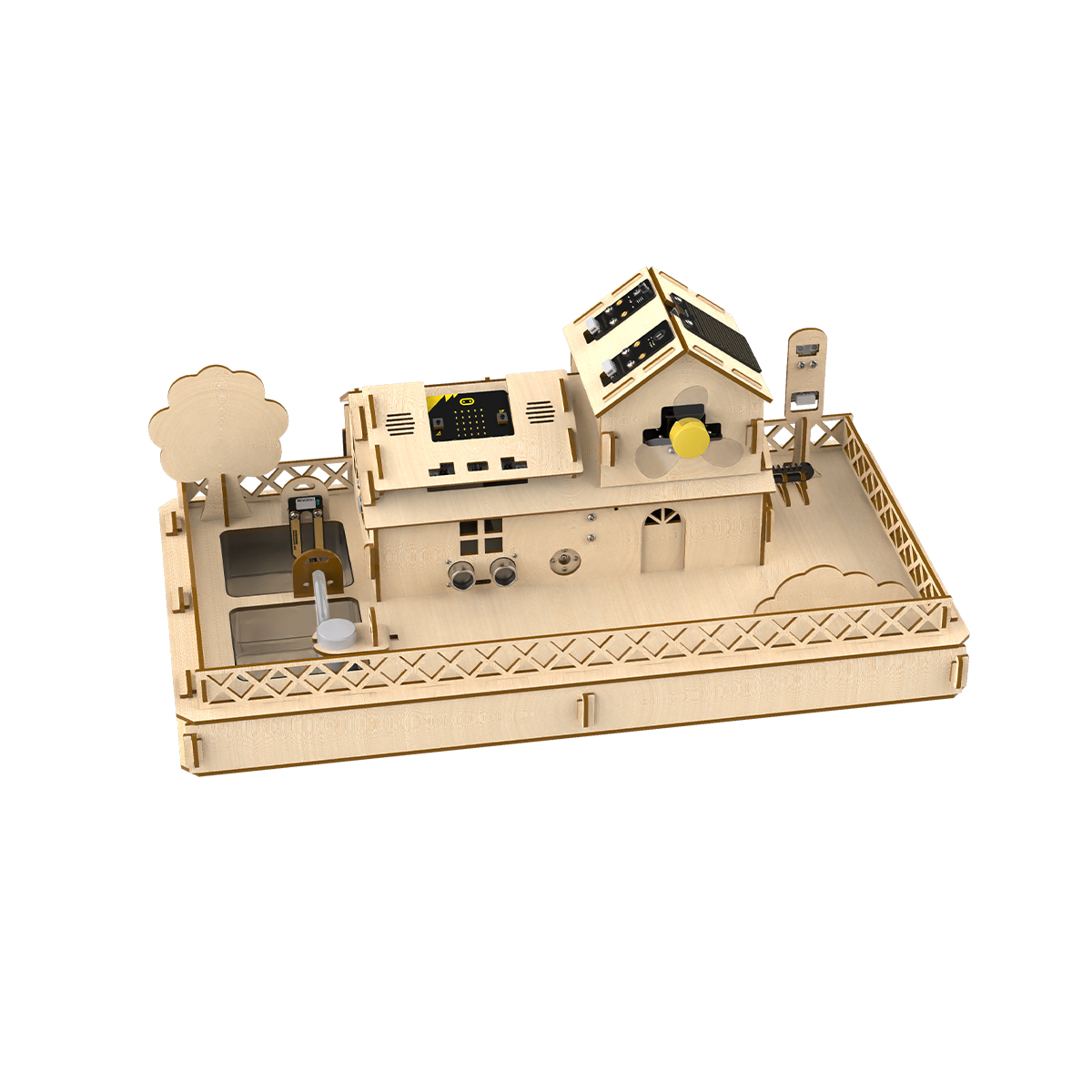 Microbit Robot - Kit de Casa Inteligente Hiwonder IoT