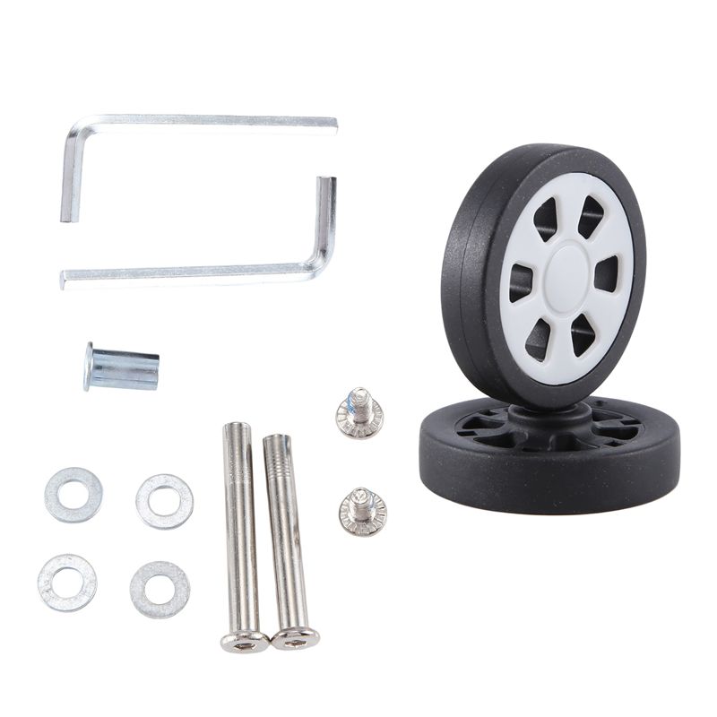 Caster Wheel - ABQR 55X12mm Ruedas de equipaje Reemplazo