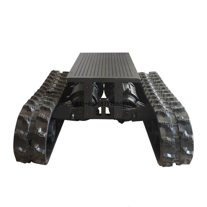 Tracked Robot Chassis - Chasis de Robot Subacuático con Cable