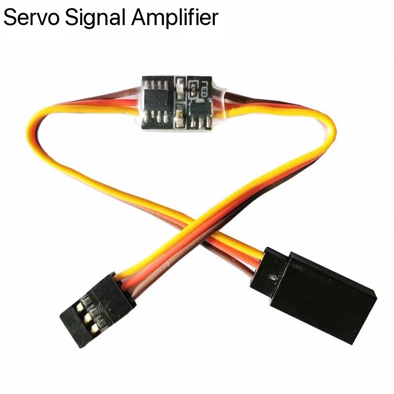 Servo Pan Tilt - Amplificador de señal para receptor PPM/PWM
