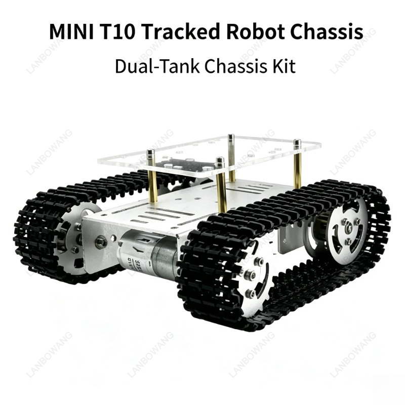Tracked Robot Chassis - Chasis de Tanque de Orugas Mini
