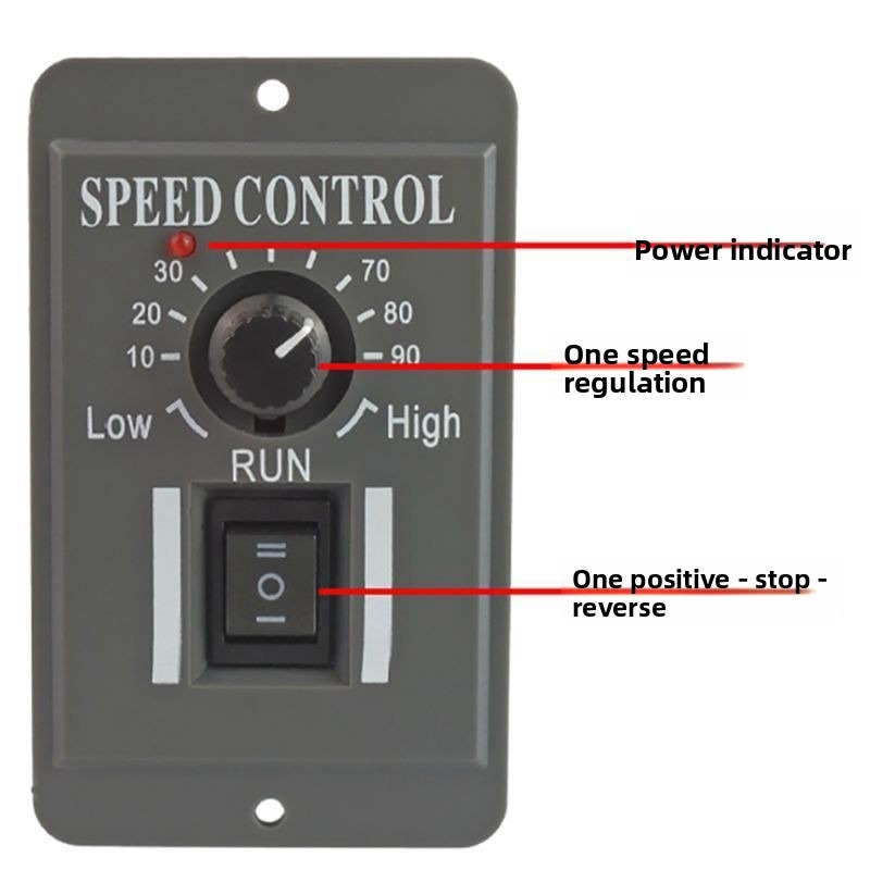 Dc Motor 12V - Controlador de velocidad del motor de