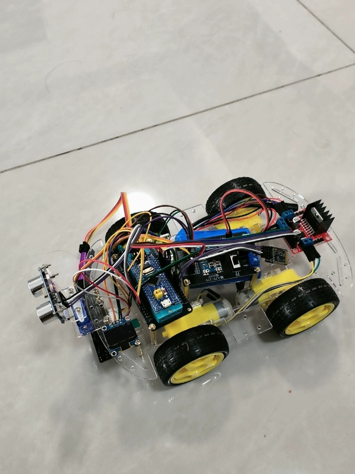 Robot Bluetooth Car - Kit de Coche Robótico Inteligente STM32