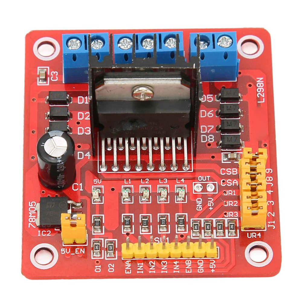 L298N Module - Módulo Controlador de Motor Paso a
