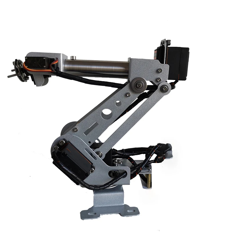 Brazo Robótico de 6 Grados de  - Robot Arm Metal reseña y precio