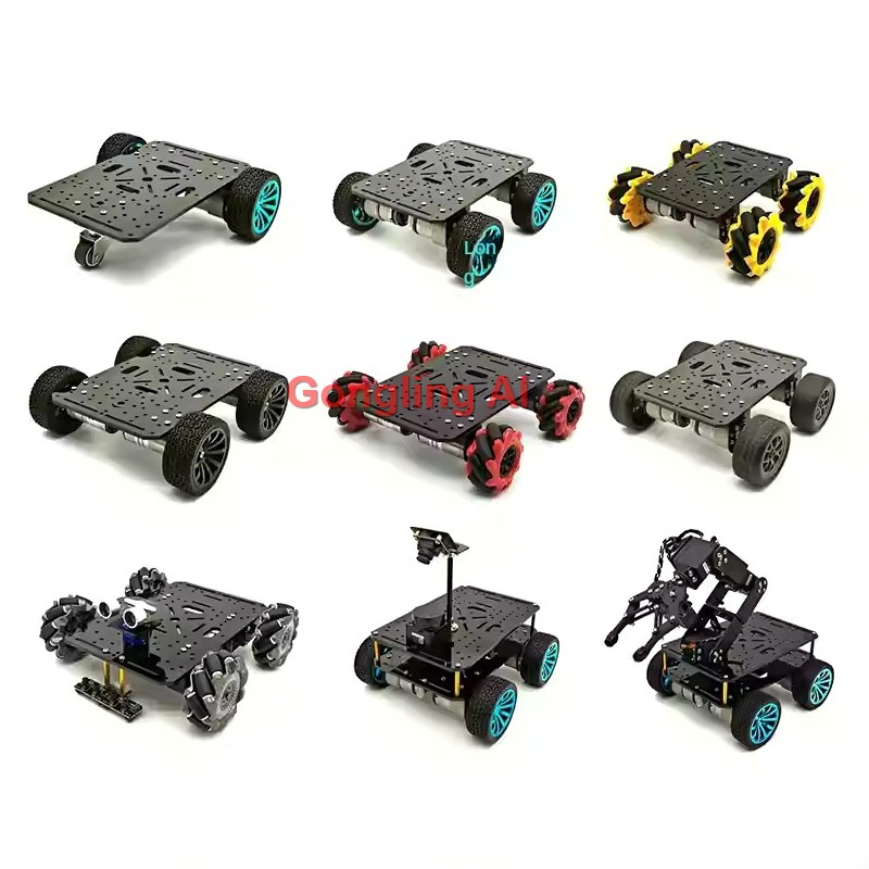 Chasis de Coche 2WD 3WD 4WD de - Robot Chassis reseña y precio