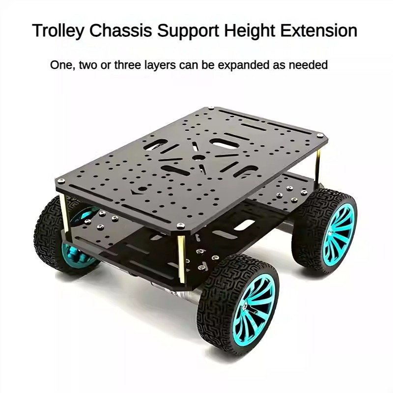 Chasis de Coche 2WD 3WD 4WD de - Robot Chassis reseña y precio