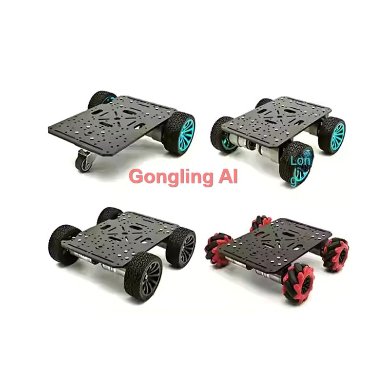 Chasis de Coche 2WD 3WD 4WD de - Robot Chassis reseña y precio