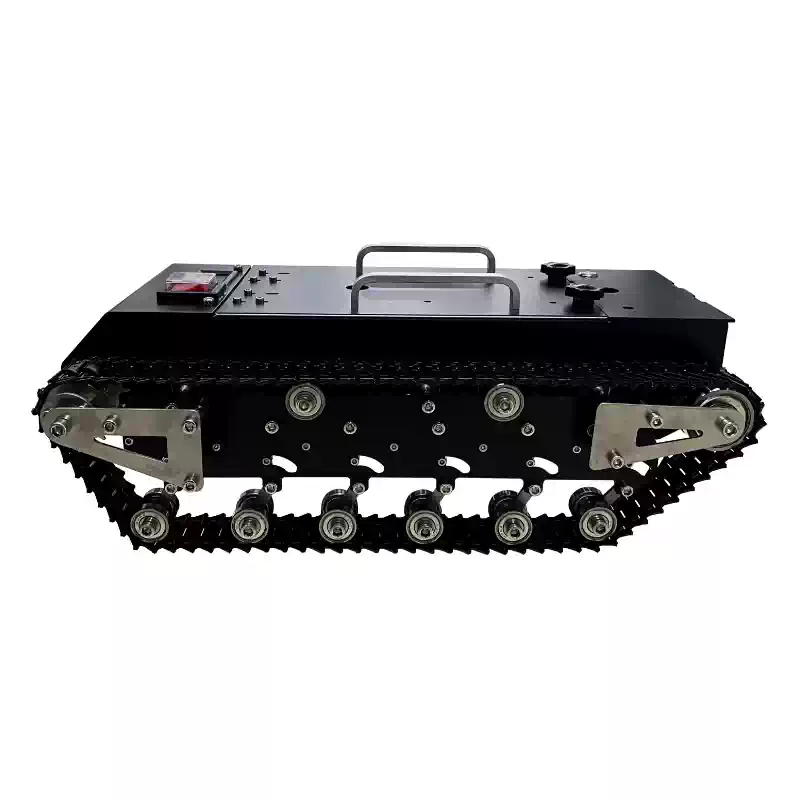 Chasis de Tanque RC con Capaci - Tracked Robot Chassis reseña y precio