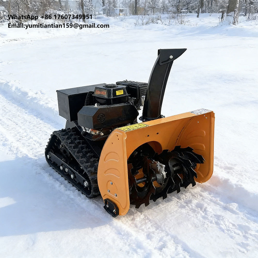 Woer soplador de nieve con Con - Robot Track reseña y precio