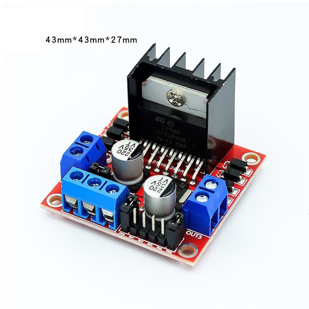 Kit de Coche Inteligente CLCU  - L298N Module reseña y precio
