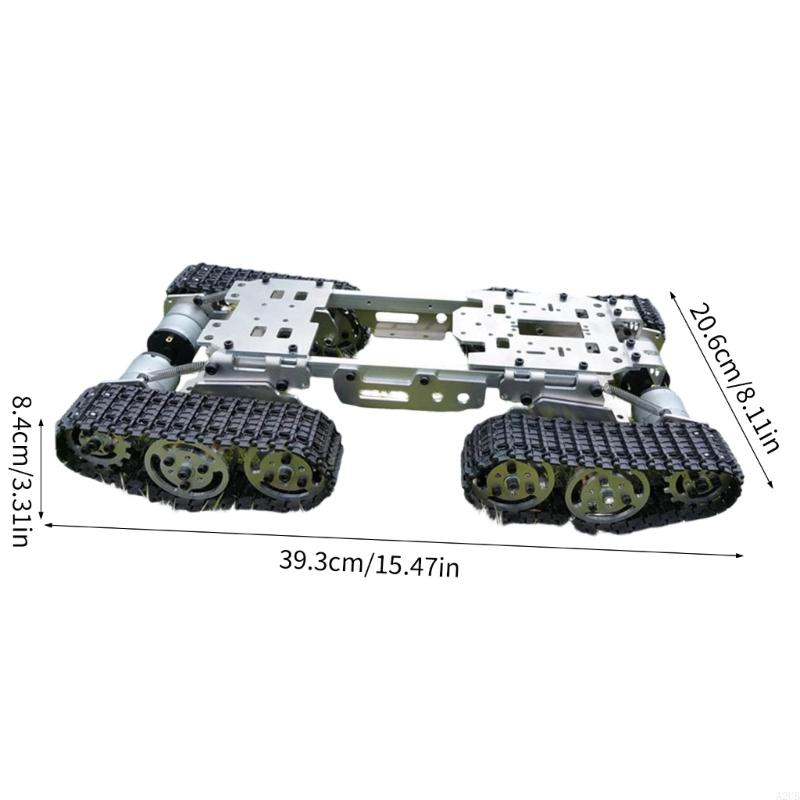 Tanques Robot Metal y plástico - Tracked Robot Chassis reseña y precio
