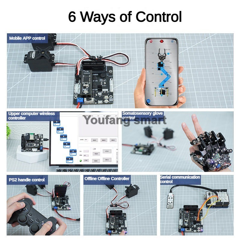 Controlador de Servomotores PW - Stm32 Robot reseña y precio