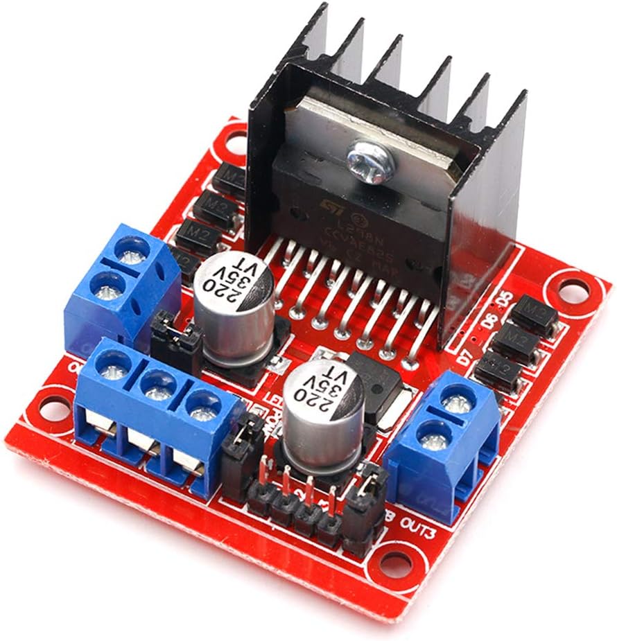 Placa controladora de accionam - L298N Module reseña y precio