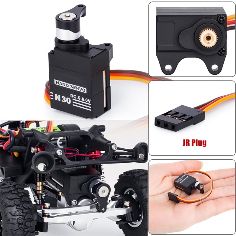 Micro Mini Servo YSUN-Metal Ge - Micro Servo reseña y precio