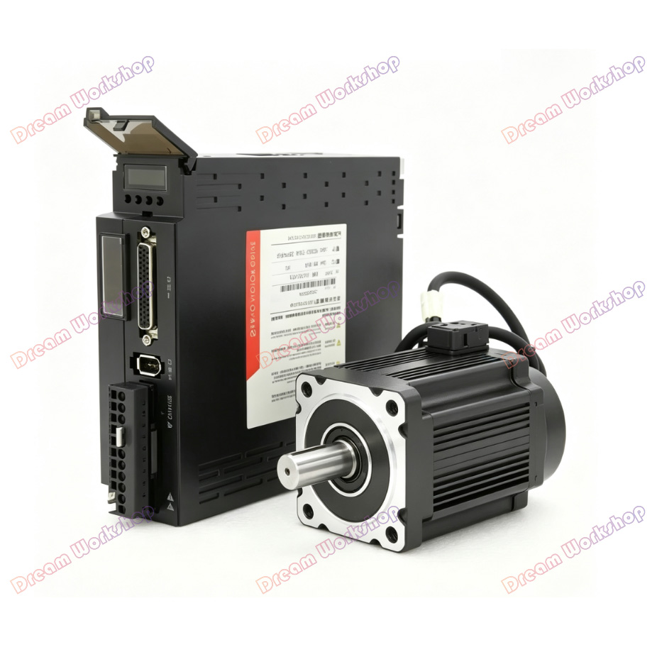 Kit de Motor Servo AC de 1.2KW - Servo Kit reseña y precio