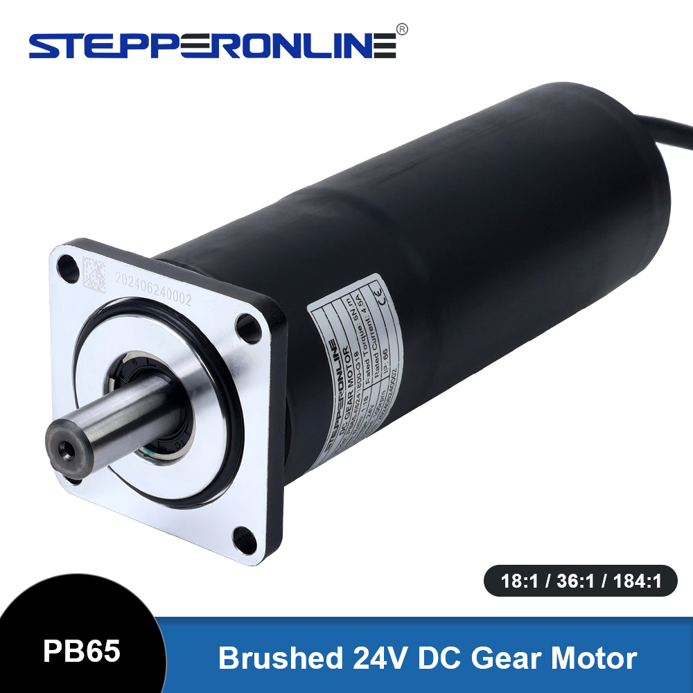 STEPPERONLINE 24V DC Motor de  - Geared Motor reseña y precio
