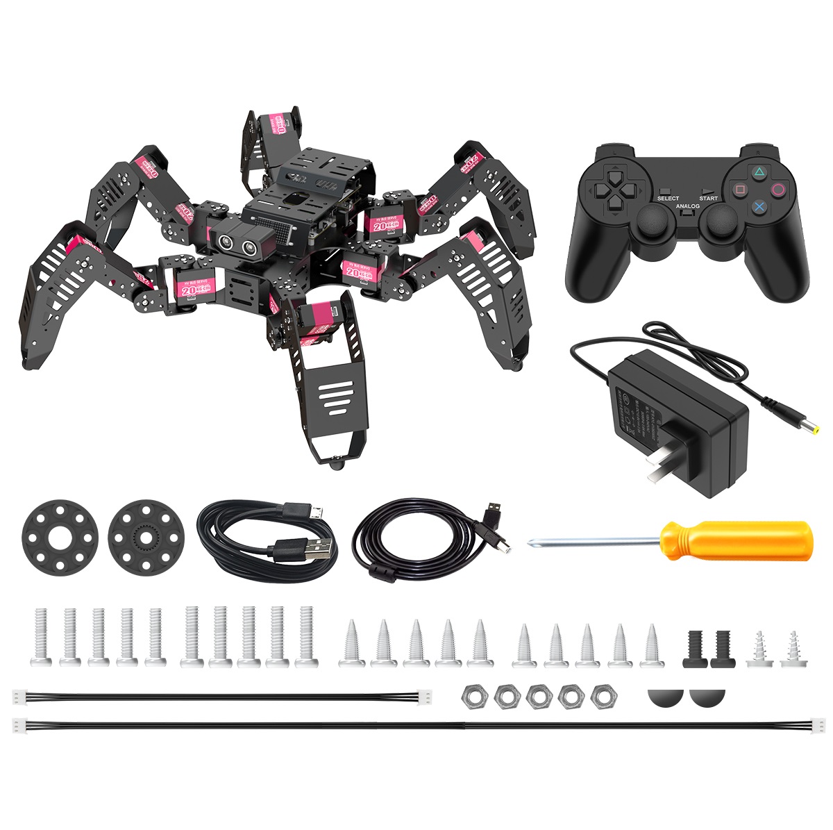 Hiwonder Spiderbot, Robot Arañ - Robot Kit reseña y precio