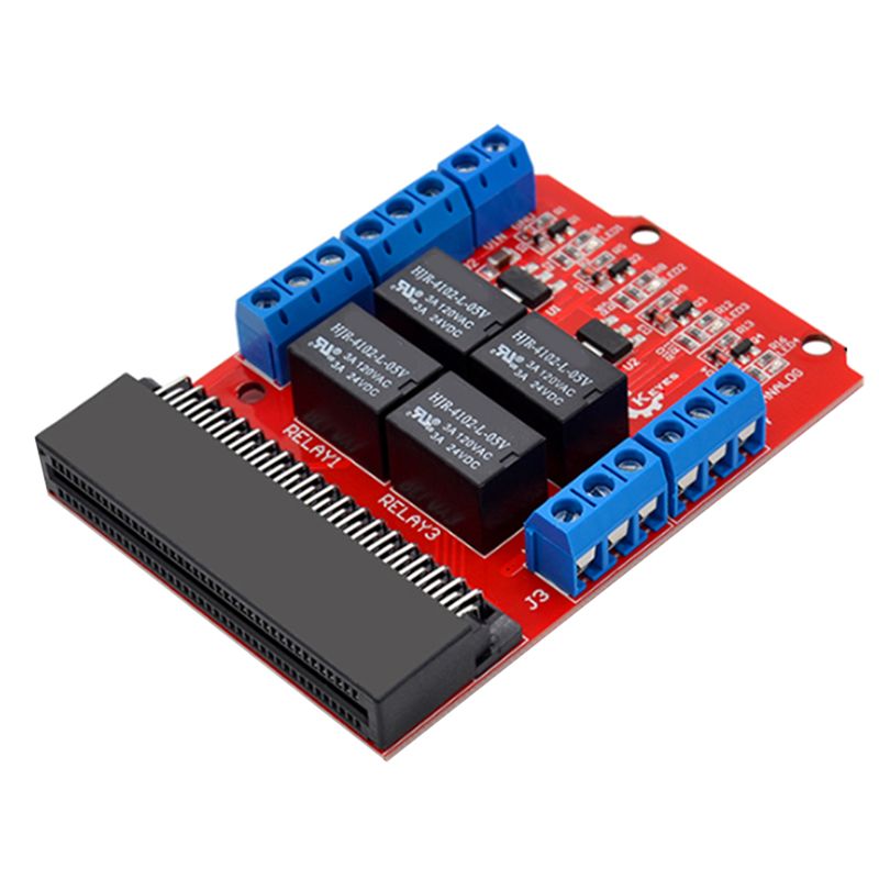 Módulo de Relé de 4 Canales SC - Microbit reseña y precio