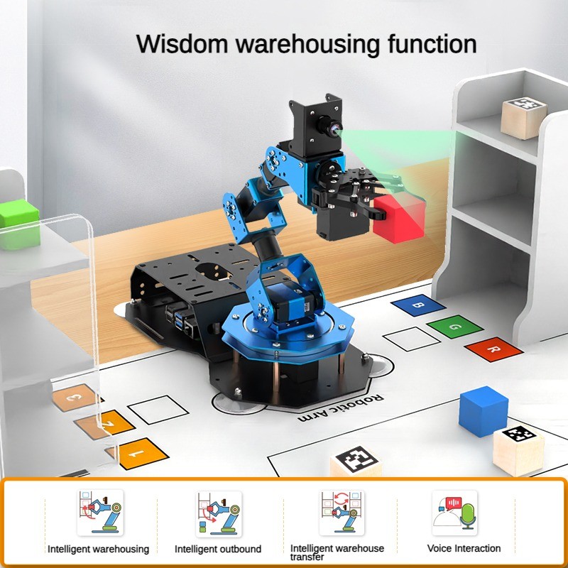 Brazo robótico de 6 grados de  - Robot Arm Kit reseña y precio