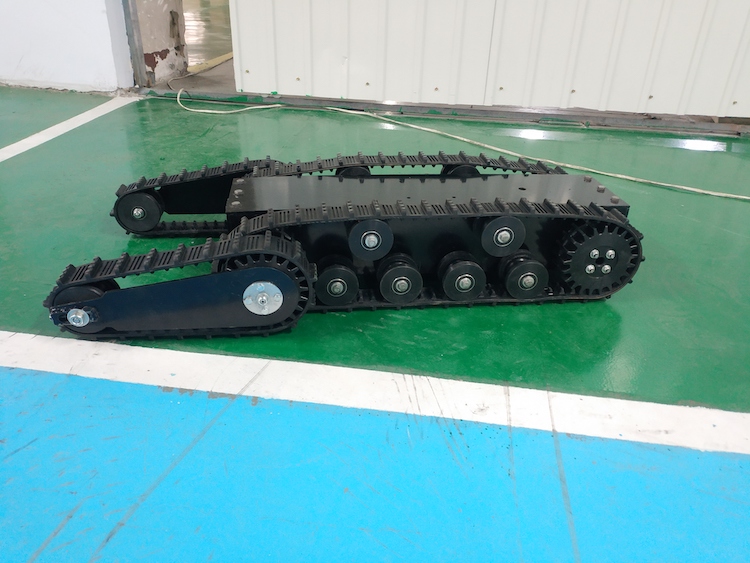 Chasis de pista de goma a la v - Robot Track reseña y precio