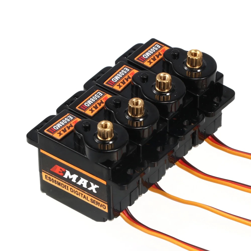 Servo Digital EMAX ES08MDII ES - Servo Sg90 reseña y precio