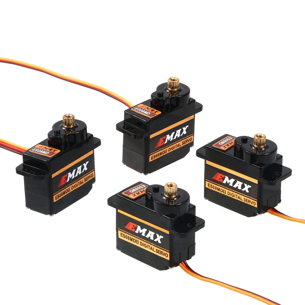 Servo Digital EMAX ES08MDII ES - Servo Sg90 reseña y precio