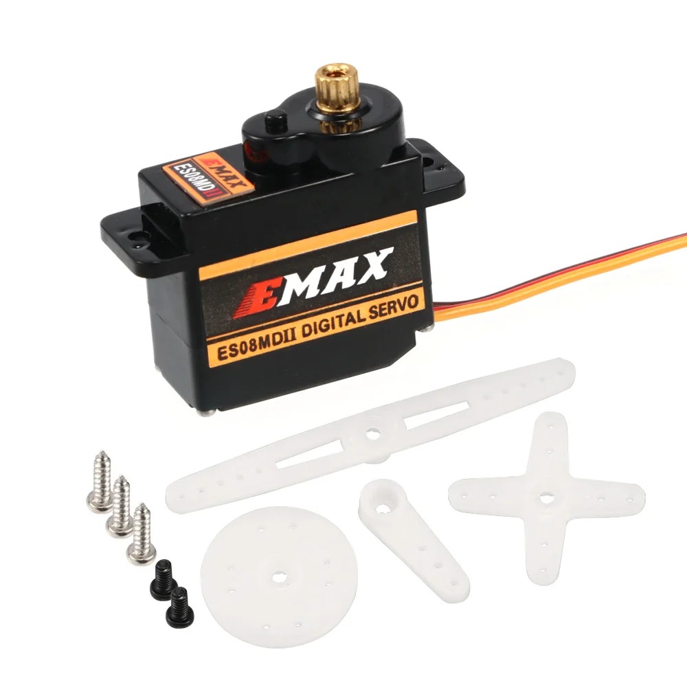 Servo Digital EMAX ES08MDII ES - Servo Sg90 reseña y precio