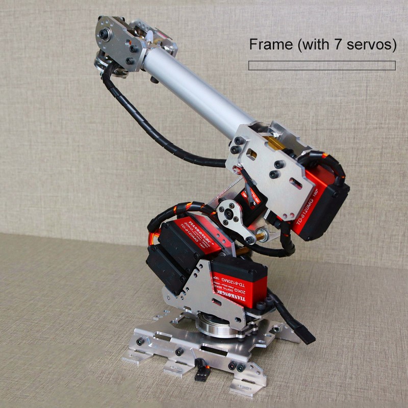Marco de brazo de Robot de 6 e - Robot Arm Metal reseña y precio