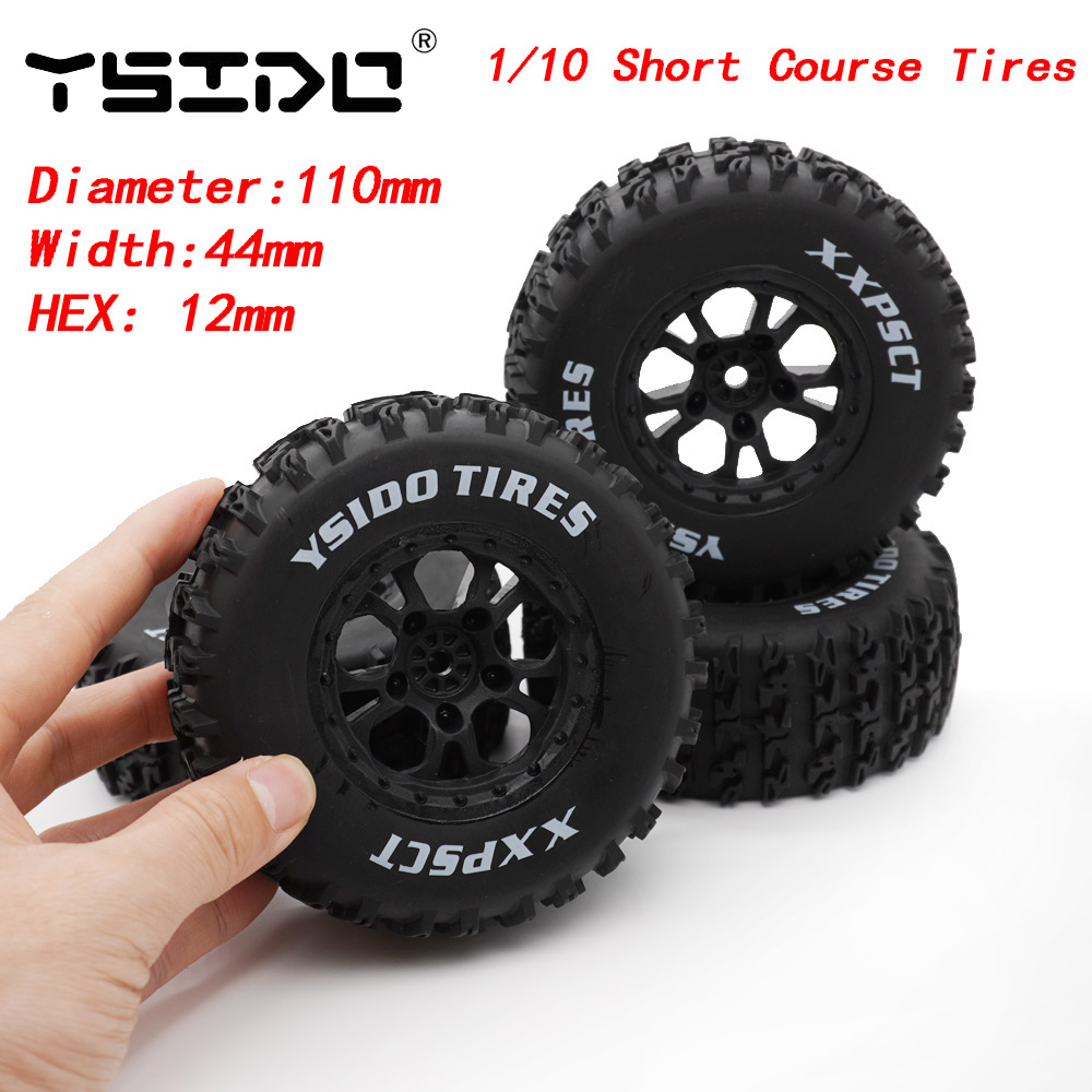 YSIDO 4 Uds 110mm 1/10 neumáti - Omni Wheel reseña y precio