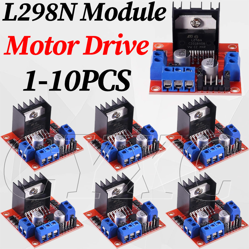 1-10PCS L298N Stepper Motor Dr - L298N Module reseña y precio
