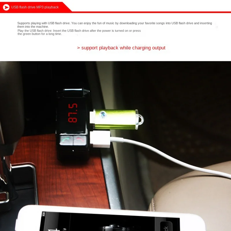 BC06-transmisor Fm compatible  - Robot Bluetooth Car reseña y precio