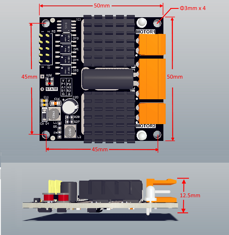 Placa de controlador de Motor  - Motor Driver Module reseña y precio