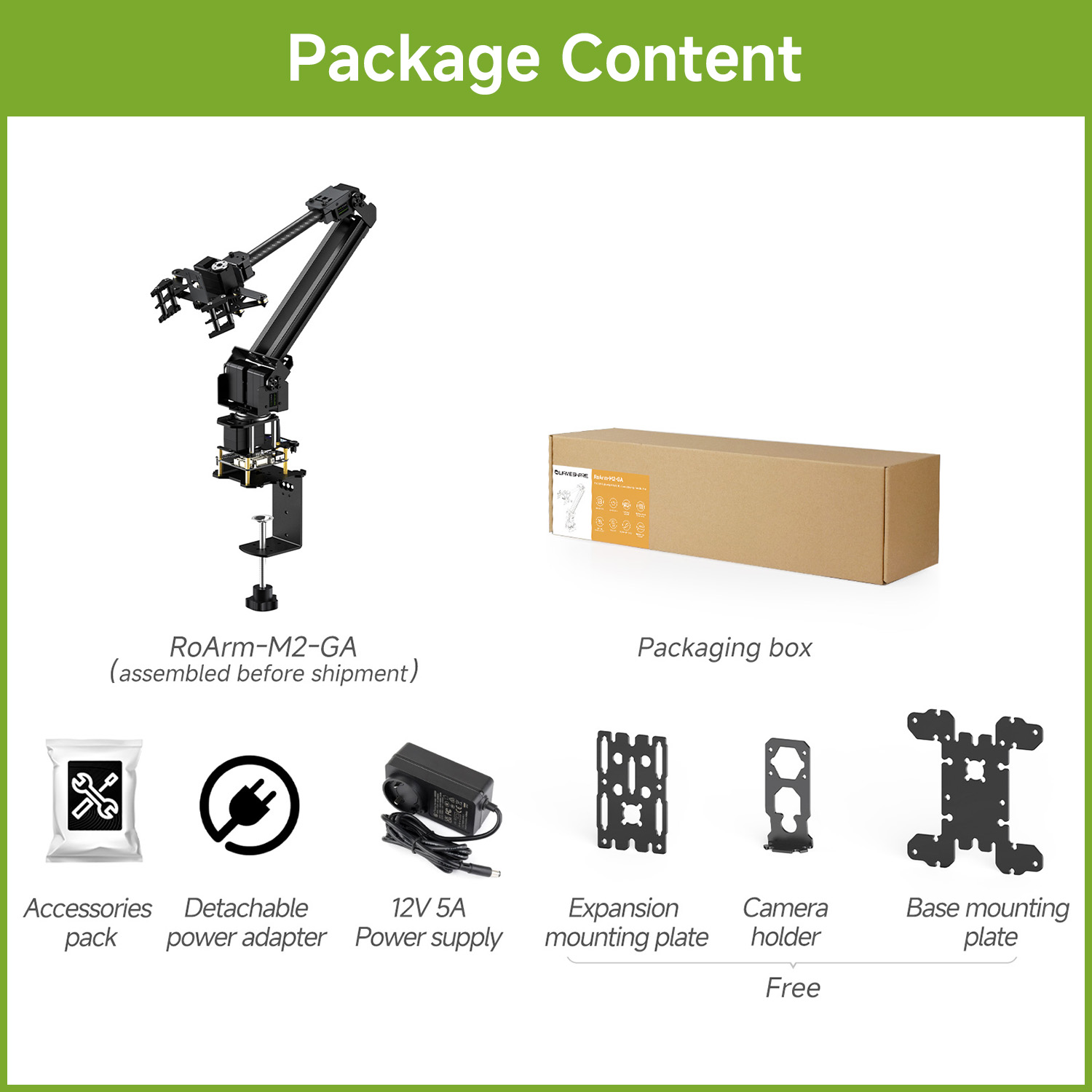Kit de Brazo Robótico de Escri - Servo Kit reseña y precio