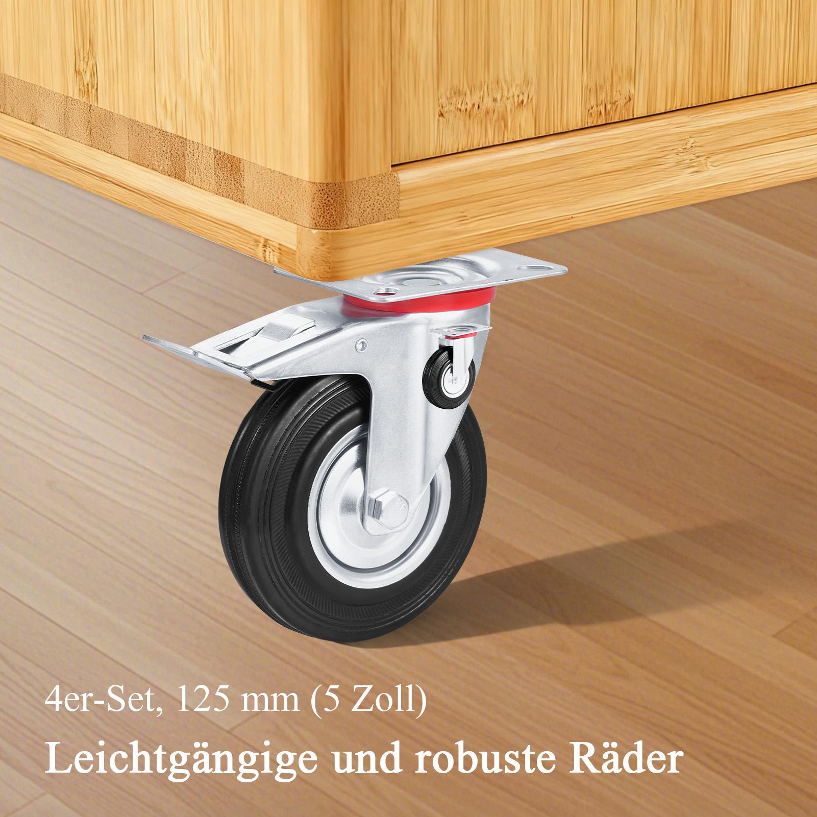 Ruedas para muebles, 4 piezas, - Caster Wheel reseña y precio
