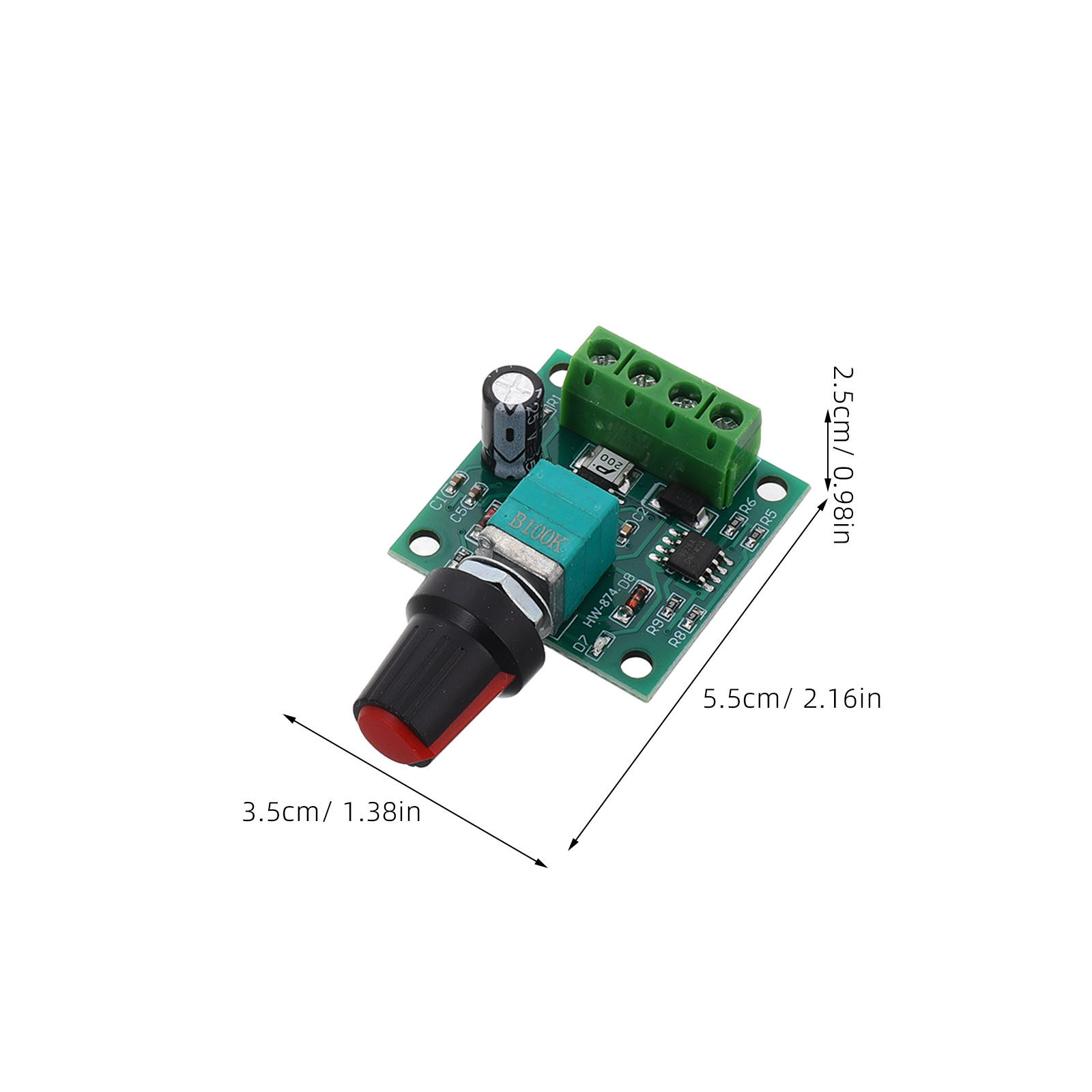 Controlador de velocidad de mo - Dc Motor 12V reseña y precio