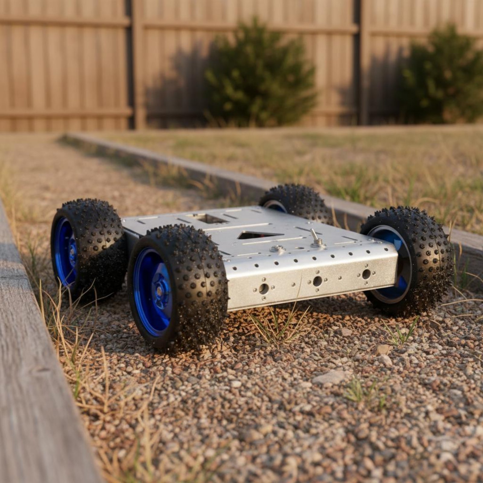 Chasis de Coche Inteligente 4W - Robot Chassis reseña y precio