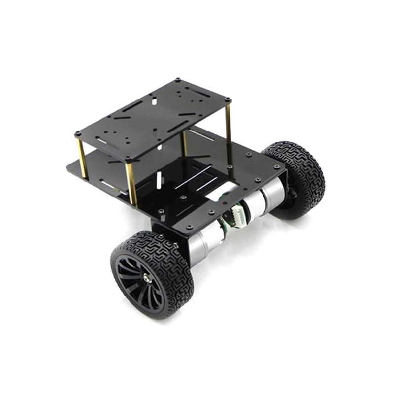 Coche robot 3WD con motor de c - Tracked Robot Chassis reseña y precio