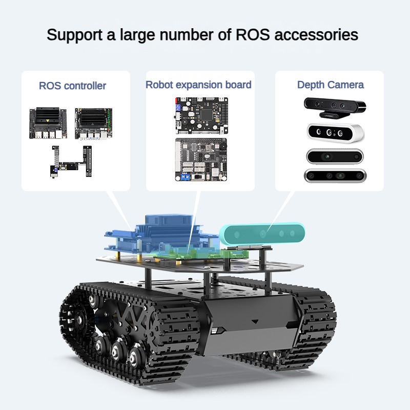 Chasis de tanque de absorción  - Robot Chassis reseña y precio