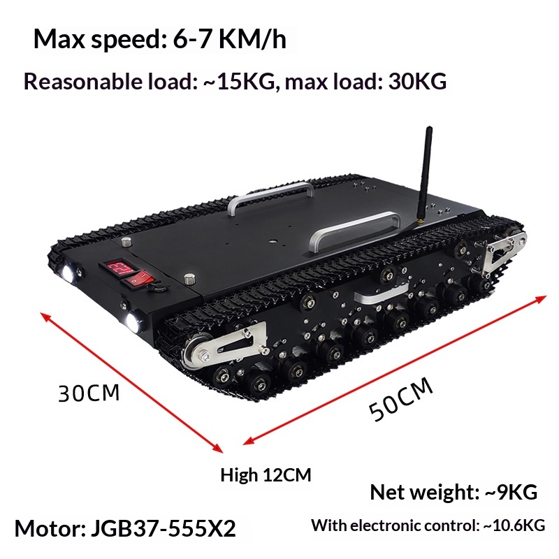 Kit de chasis de coche robot i - Tracked Robot Chassis reseña y precio