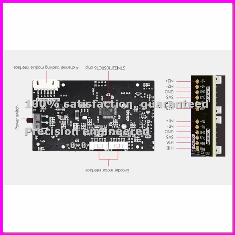 Piezas de la placa controlador - Stm32 Robot reseña y precio