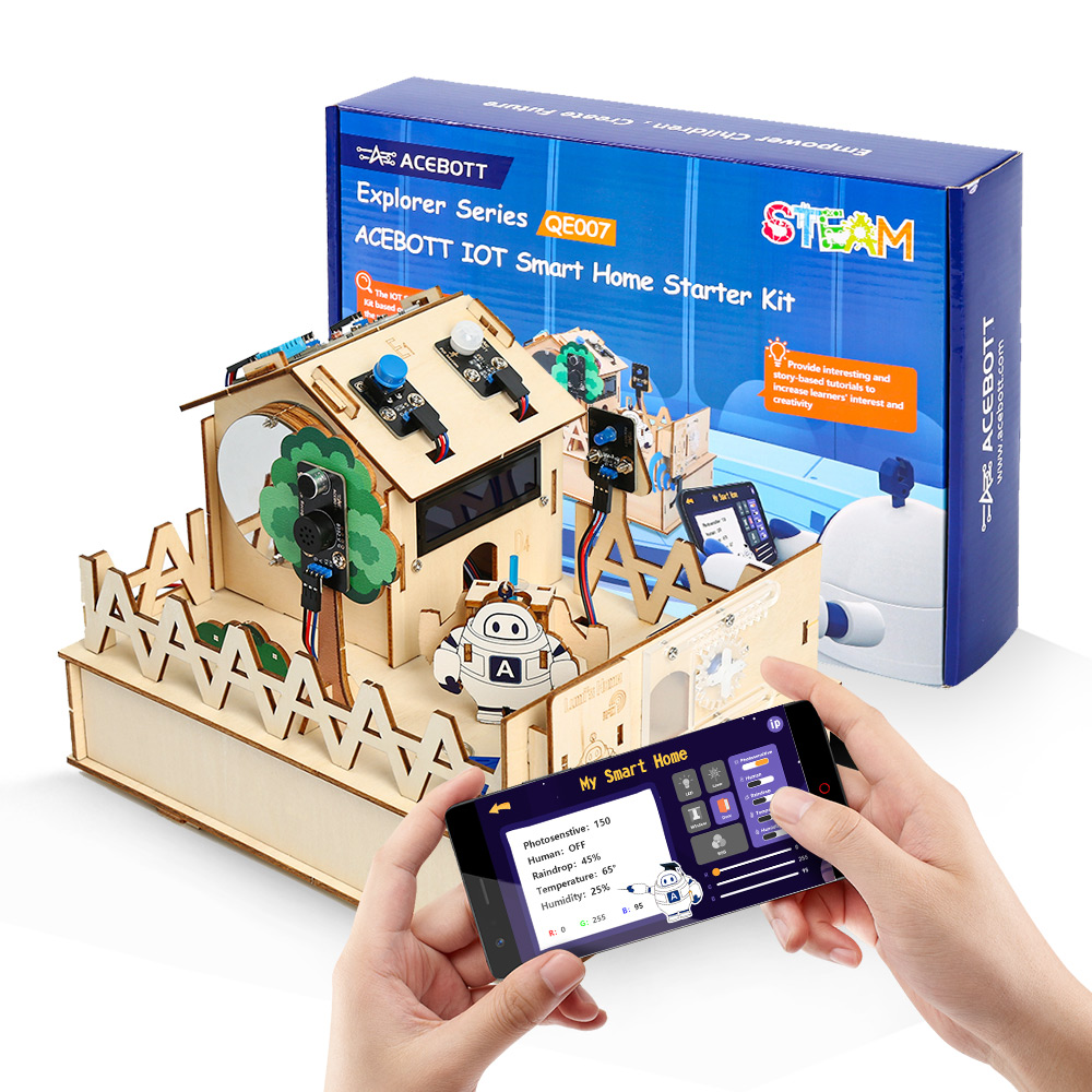 ACEBOTT-Kit de casa inteligent - Microbit Robot reseña y precio