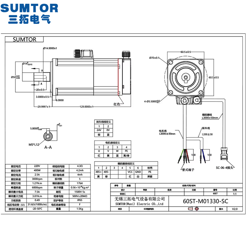 Kit de Servomotores 220v 400w  - Servo Kit reseña y precio