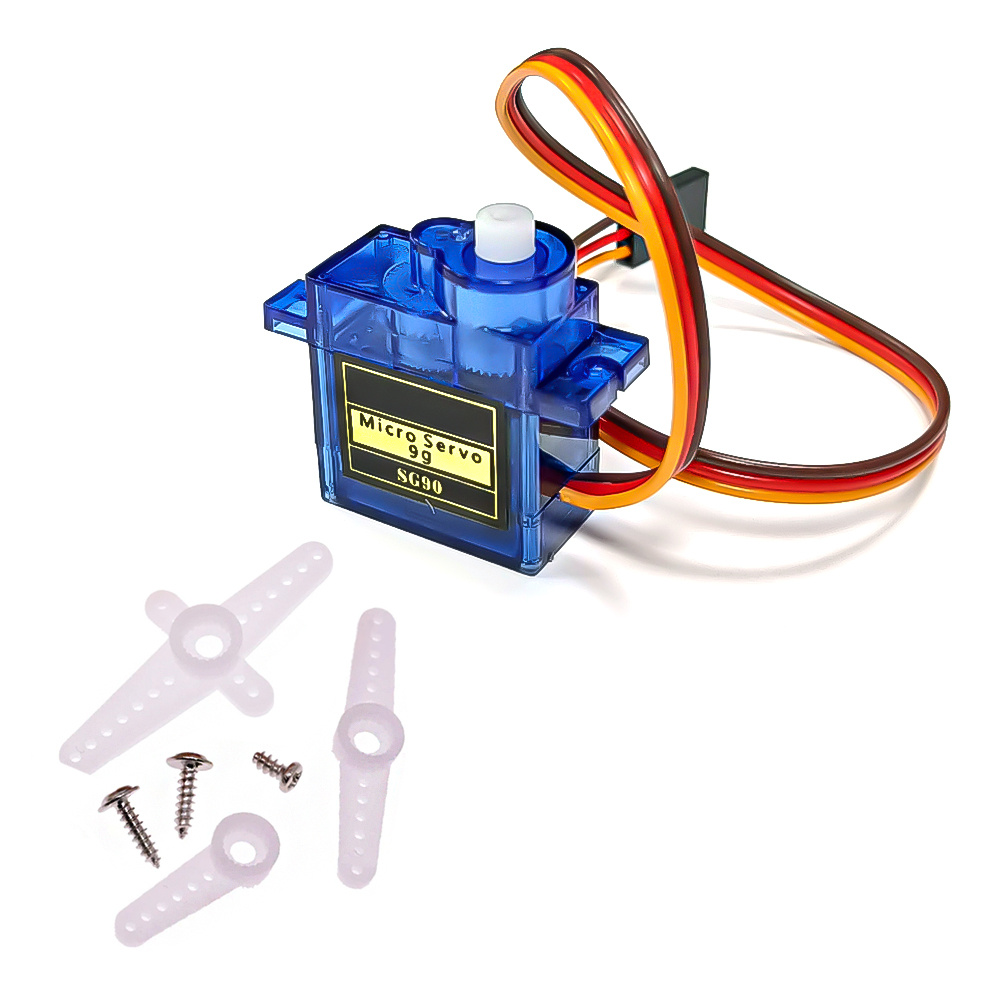 Micro Servo 9g 180 °   Piezas  - Servo Sg90 reseña y precio
