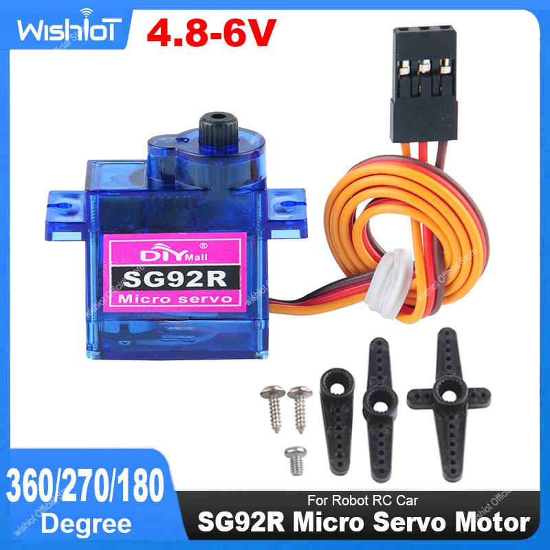 Micro servomotor SG92R 4,8-6V  - Micro Servo reseña y precio