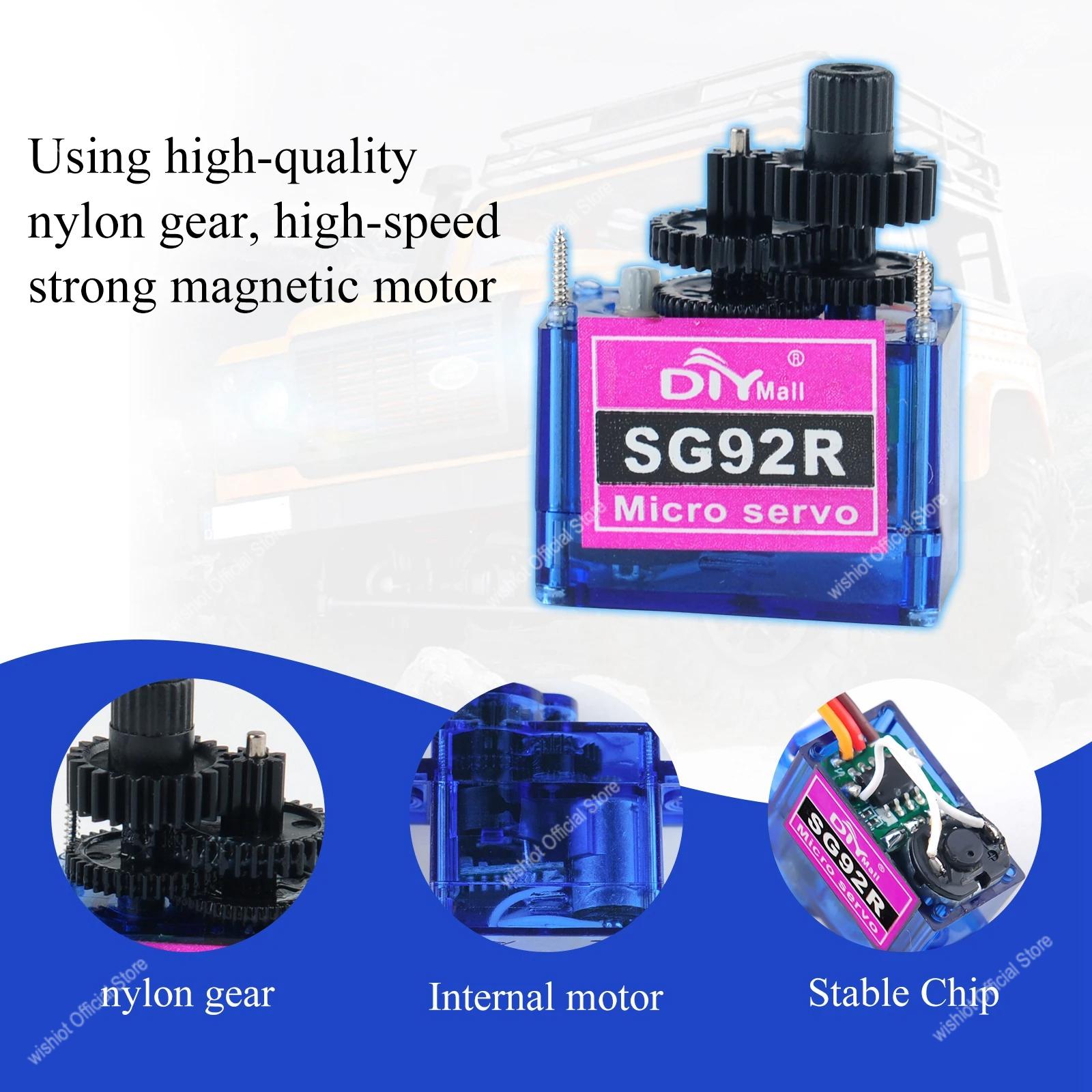 Micro servomotor SG92R 4,8-6V  - Micro Servo reseña y precio