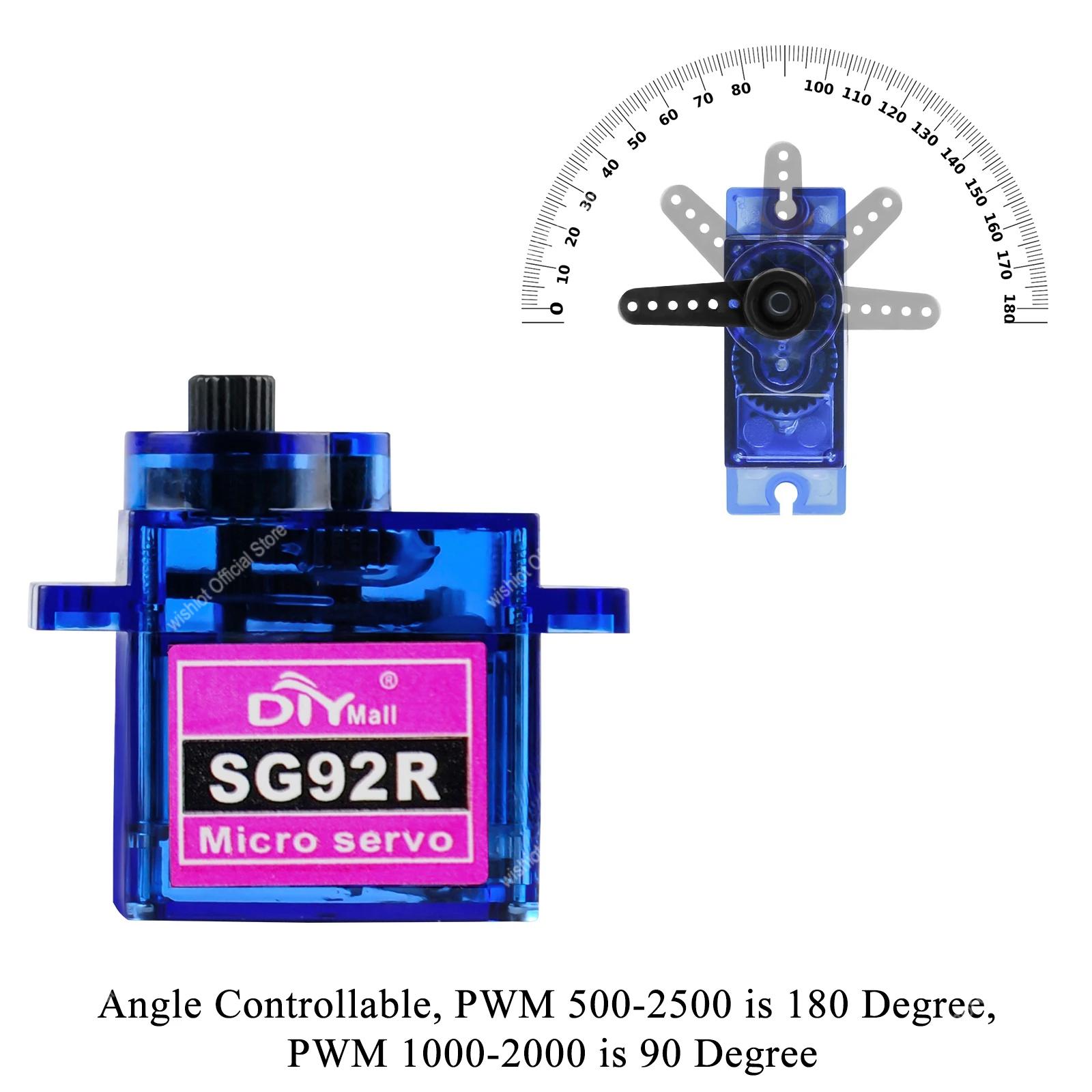Micro servomotor SG92R 4,8-6V  - Micro Servo reseña y precio