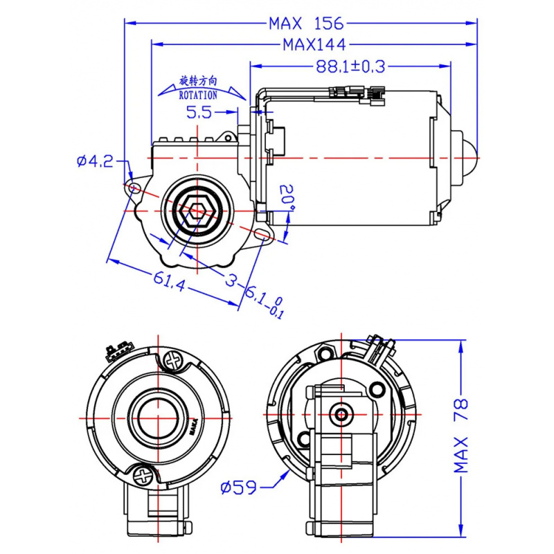 Elevador G, aparato médico de  - Geared Motor reseña y precio