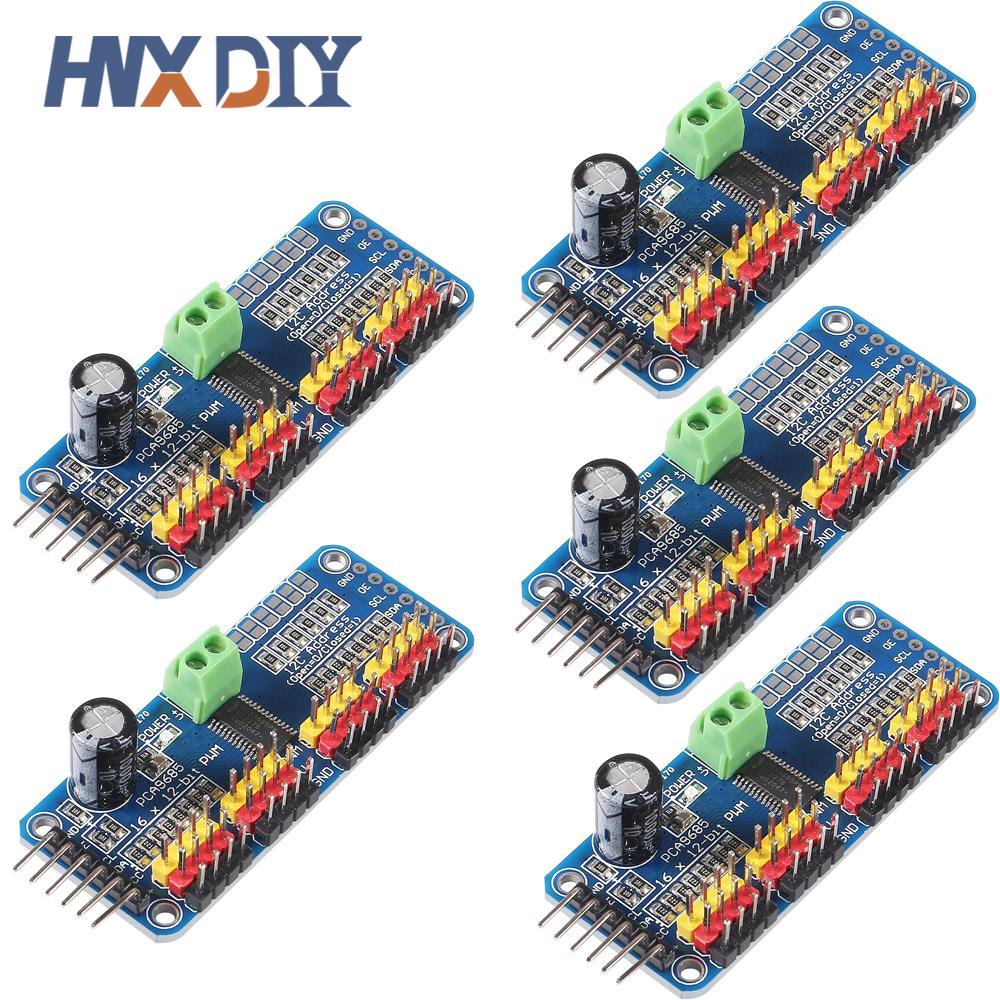 PCA9685-Servomotor de 16 canal - Microbit Robot reseña y precio